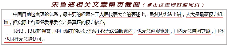 宋鲁郑言论网页截图